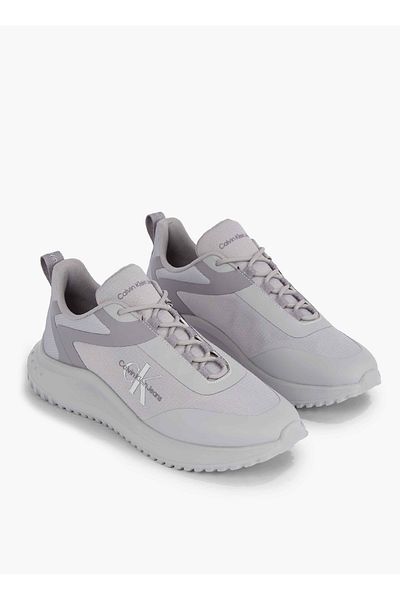 Calvin Klein Pánské šedé tenisky - Eva Runner Low Lace ml Mix
