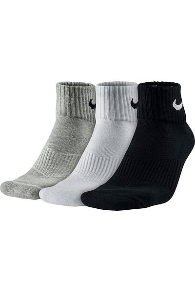 Nike SX4722-967 Nike Unisex Socks 3Ppk Lightweight No Show
