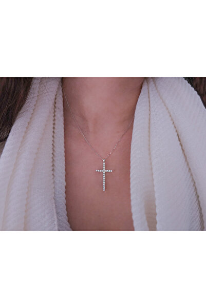 Sirius Pırlanta Pırlanta Büyük Haç Kolye