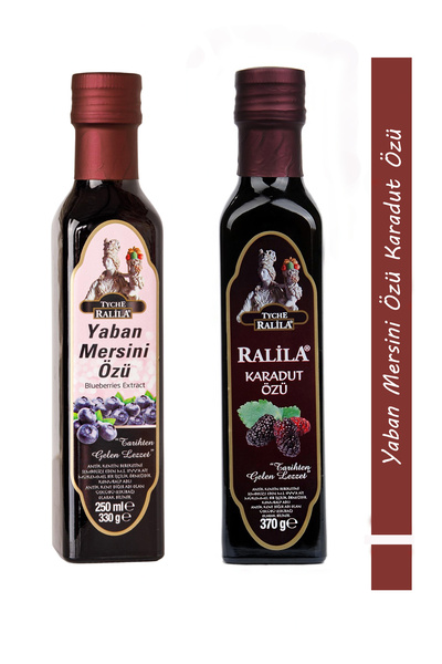 Durgun bebe RALİLA Organik Yaban Mersini Özü Karadut Özü 2'Li Set