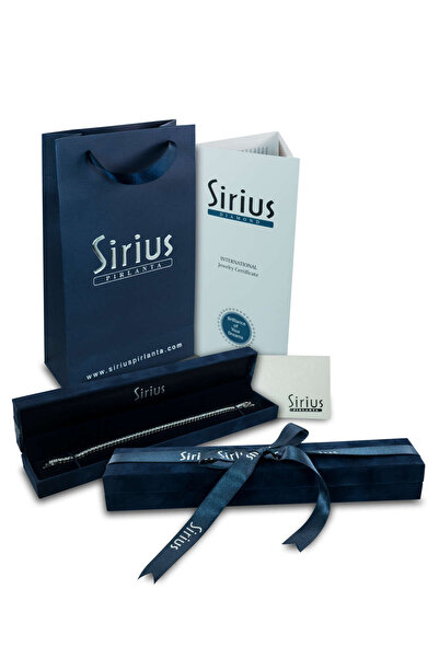 Sirius Pırlanta 0,50 Karat Efektli Baget Pırlanta Bileklik