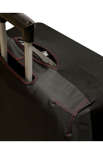 Travel Shirt Suitcase / Suitcase Protective Cover, Camouflage Print, Back Hard, Extra Durable, Black Flexible Fabric