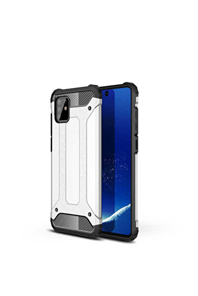 kilifone Samsung Galaxy A81 (Note 10 Lite) - Kılıf Çift Katman Zırh Tank Cras...