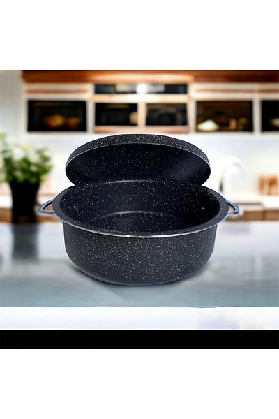 Gerçektrend Granite Double Handle Maclube Pot Cooking Pot 32cm