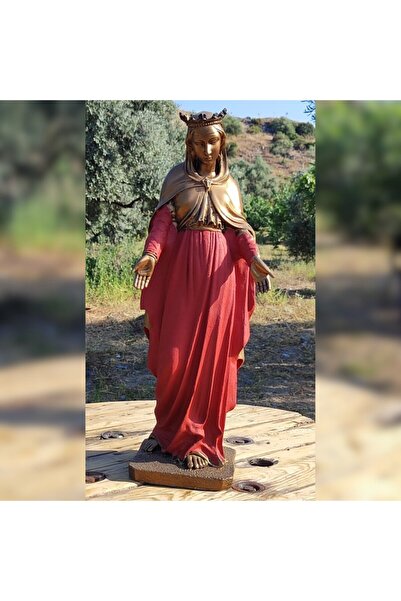 Dijital Gold Art Meryem Ana