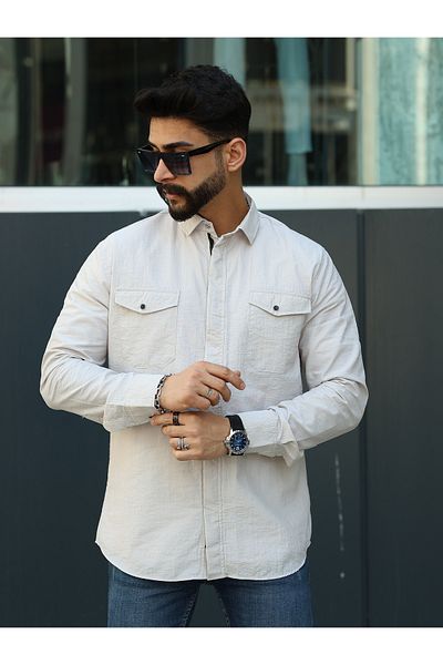hammerland PARACHUTE ZIPPERED SHIRT