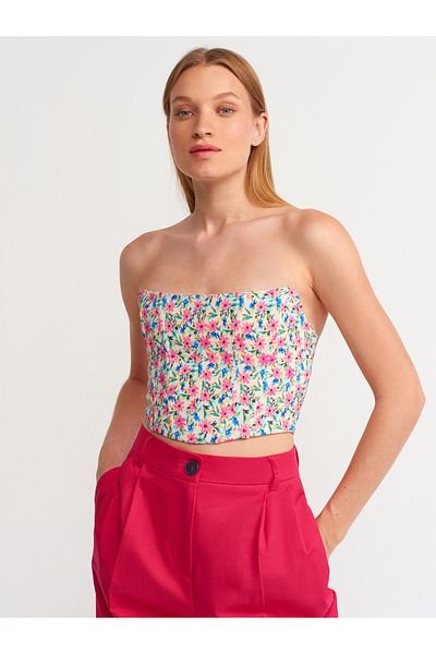 Dilvin 20148 Corset Crop-ten