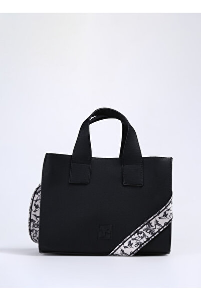 Fabrika Siyah Kadın   El Çantası STRAP-WAYLON