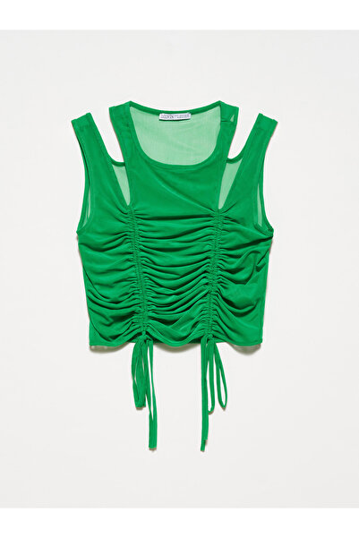 Dilvin 20216 Buzgulu Tul Topyesil