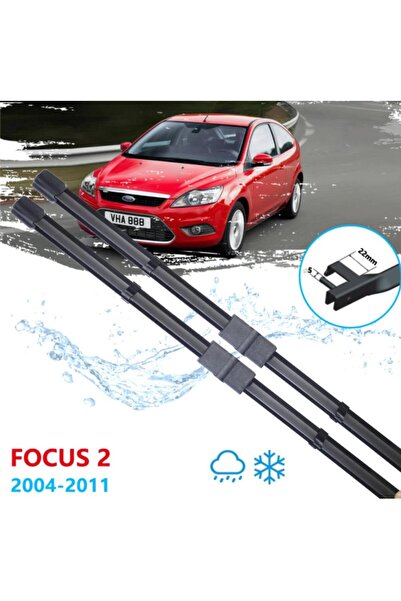Genel Markalar Ford Focus 2 Ön Cam Silecek Süpürgesi Takımı 2004--2011