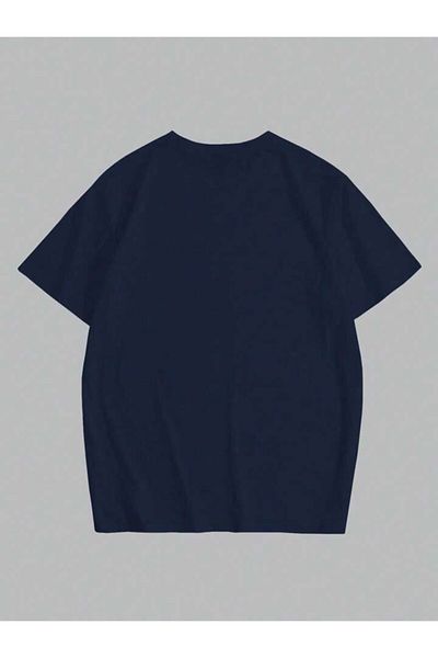 AFROGİYİM Μπλουζάκι Unisex Small Smile με ψηφιακή εκτύπωση Oversize