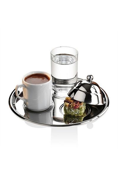 Narin 4 Piece Turkish Coffee Set