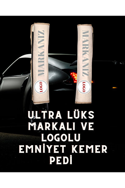 MERCEDES C Ultra Lüks Emniyet Kemer Pedi Bej Uyumlu