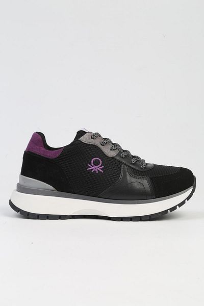 Benetton ®| BN-31021 - 3959 Black-Women's Sneakers