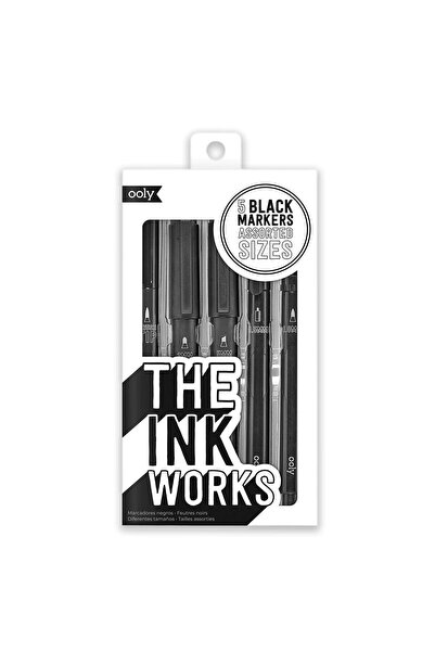 Ooly Ink Works 5’li Keçeli Kalem