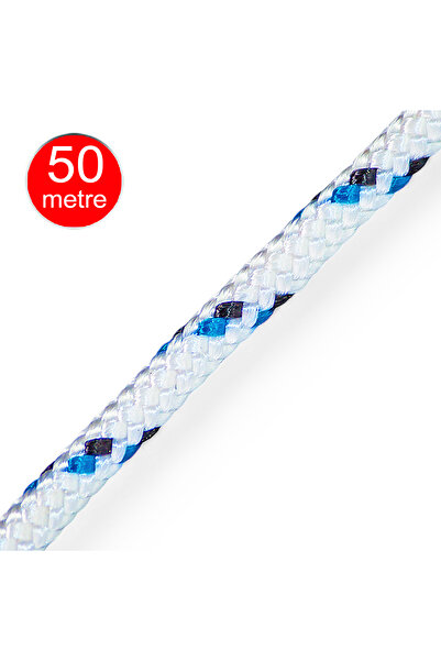 ALETÇANTAM 1.Kalite İskota Örgü Halat 3 mm Çadır Tente Branda Eşya Bağlama Şa...