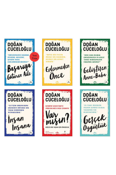 Kronik Kitap Doğan Cüceloğlu Yeni Set ( 6 Kitap Takım )