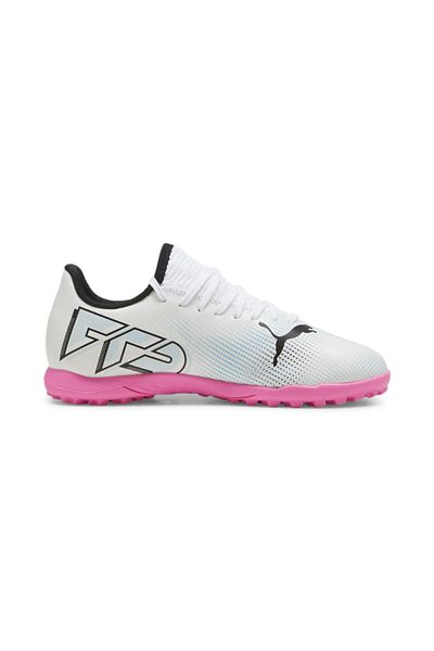 Puma FUTURE 7 PLAY TT Jr WHITE Pantofi de câmp pentru copii