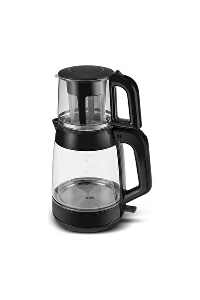 Karaca Xl 2 In 1 Cam Çay Makinesi black