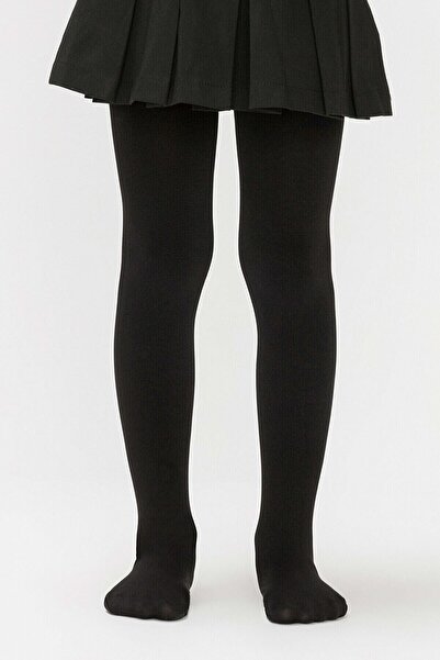 TREND Girl's Cotton Pantyhose Color Black