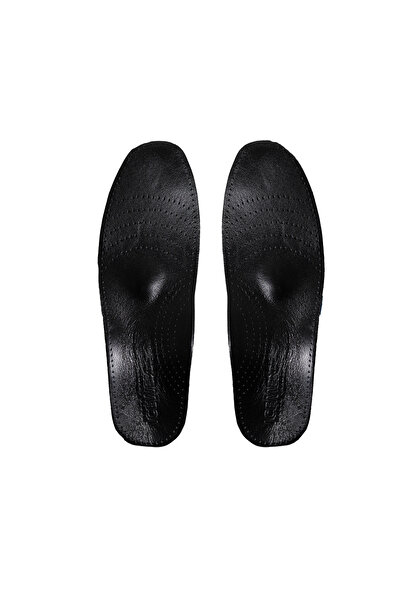 Icemen 101 - Günlük Ortopedik Deri Tabanlık Siyah