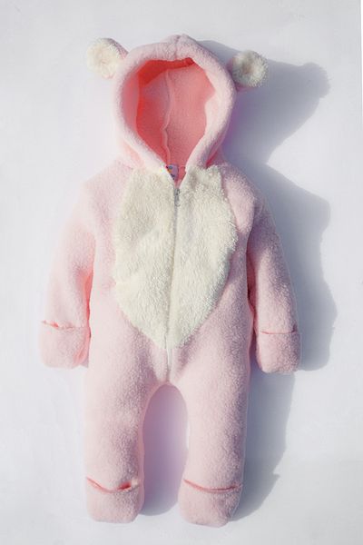 ipek atlas Baby Girl and Boy Plush Bear Jumpsuit