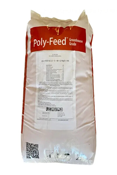 Haifa Poly Feed 12-5-40 25 Kg Postasyum Ağırlıklı Npk'lı Gübre,gelişim Arttırma,verim,besin Maddesi