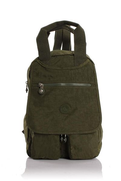 Getcho Varena Women's Green Backpack Multi-Eye Waterproof Daily Crinkle Wide Bag with Laptop Compartment