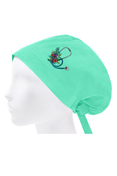 YNK Șapcă cu temă stetoscopică Doctor Nurse Cook Chef Bonnet Dentist Chirurgi...