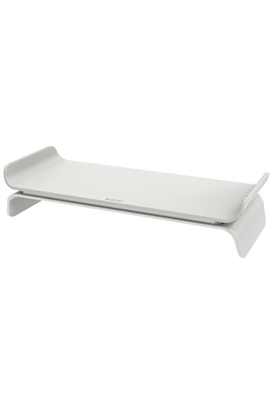 Leitz 6504 Ergo Ayarlanabilir Monitör Standı, Gri Beyaz