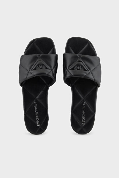 Emporio Armani Flat Slippers with Logo SLIPPERS X3P826 XF770 00002
