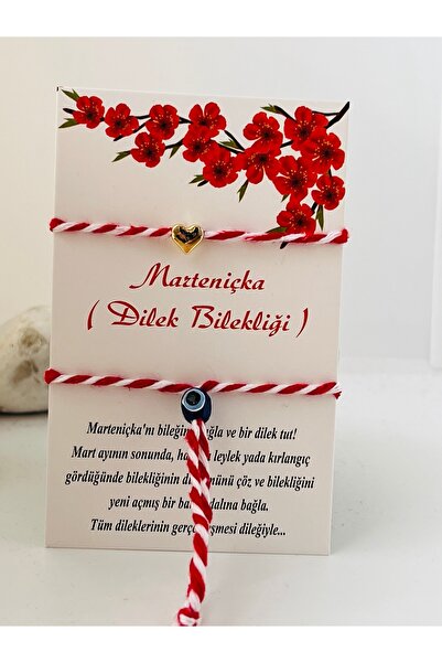 KOALA COMPANY 20 Adet Kartlı I Kalpli Marteniçka Ve Nazar Boncuklu Marteniçka...