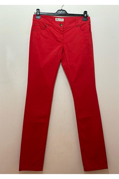 AYHAN Beş Cep Boru Paça Düşük Bel  Pantolon