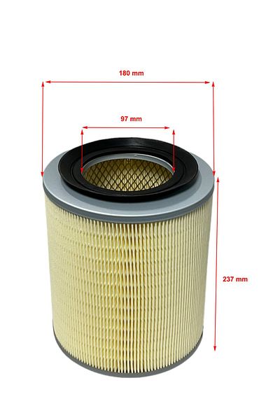 WUNDER Mitsubishi Canter Non Turbo (FE515,FE519,FE635,FE639,FE659,FE839,4D32,4D34) 1996-2005 Air Filter