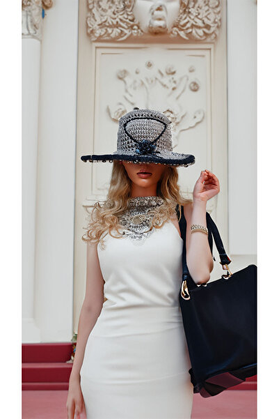 drt tasarım قبعة تريند براود دلو - رمادي بيج