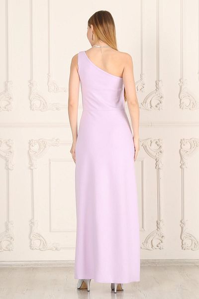Seamoda Rochie de seară liliac cu un singur umăr