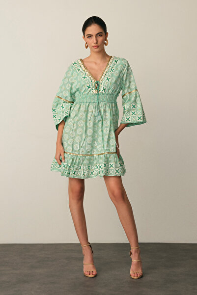 LEVLA PARIS Asma Short Dress