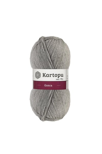 Kartopu Gonca K1000 Orta Gri El Ögrü Ipliği 100gr 300mt