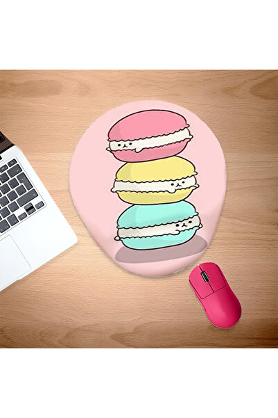 UcuruStore Χαριτωμένο οβάλ μαξιλαράκι ποντικιού τύπου σάντουιτς με στήριγμα κ...