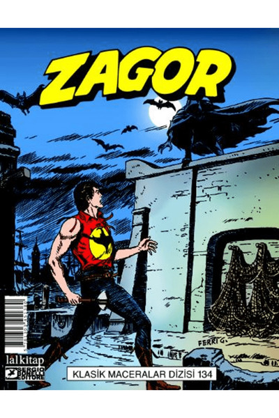 Lal Kitap Zagor Klasik Maceralar Cilt 134 / Jacopo Rauch / Lal Kitap / 578130...