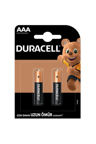 OEM DURACELL AAA İNCE PİL (2Lİ PAKET FİYATI)