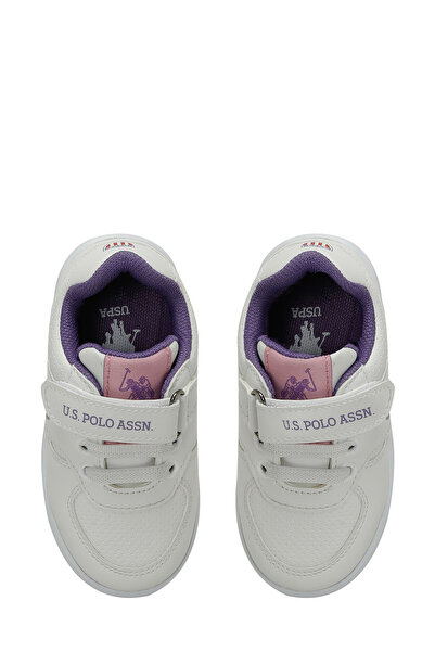 U.S. Polo Assn. CAMERON 4FX Beyaz Kız Çocuk Sneaker