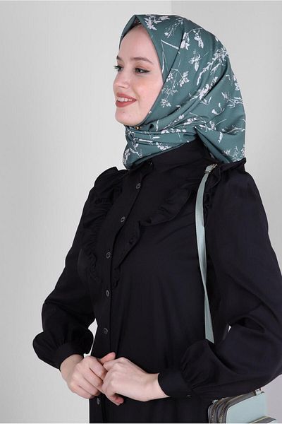 Alvina Φουλάρι ALVİNA ΜΕ ΣΧΕΔΙΟ ΛΟΥΛΟΥΔΙΩΝ 8230
