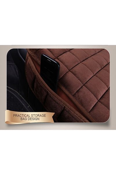 TİNEKE POCKET SEAT CUSHION SEAT ACCESSORIES BROWN 1 PIECE