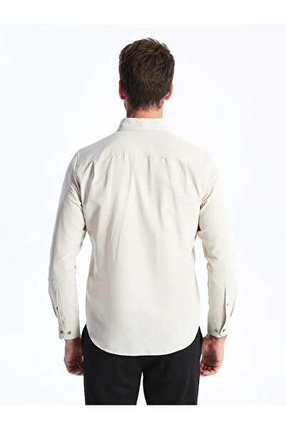 LC Waikiki LCWAIKIKI Classic Regular Fit Long Sleeve Poplin Men's Shirt