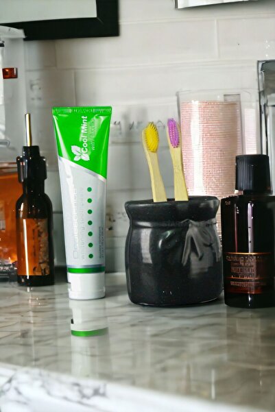 Star Master Diş Fırçası Kabı Diş Fırçalığı Fırçalık Siyah Renk Model 8