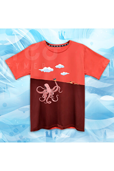 Crea Eymer Wear Ahtapot Deniz Crea Eymer Wear Двоколірний велосипедний комір ...