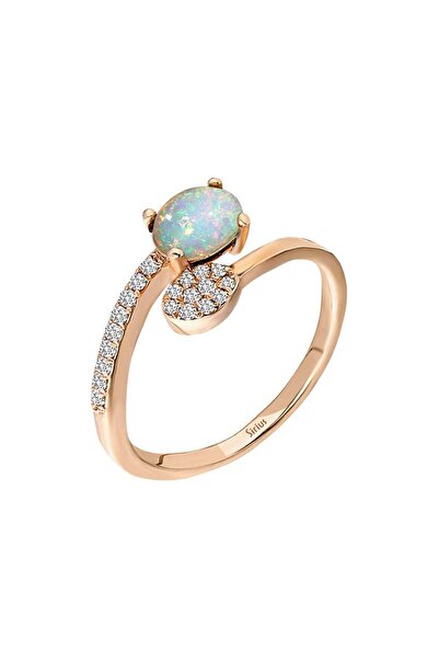 Sirius Pırlanta Pırlanta Ve Opal Taşlı Galaksi Yüzük