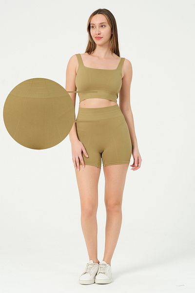 FOREVER MORE Σετ σορτς 2 τεμαχίων Pipping Model Bustier