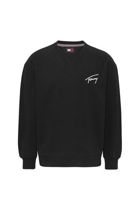 Tommy Jeans Siyah Erkek Sweatsh rt DM0DM17989BDS Fiyat Yorumlar Trendyol